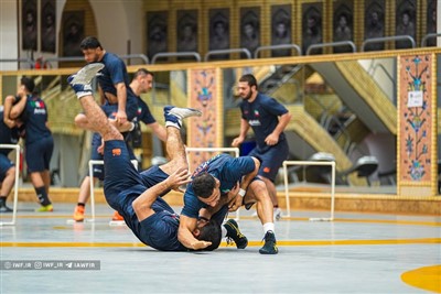 اردوی تیم ملی کشتی فرنگی بزرگسالان / تهران :